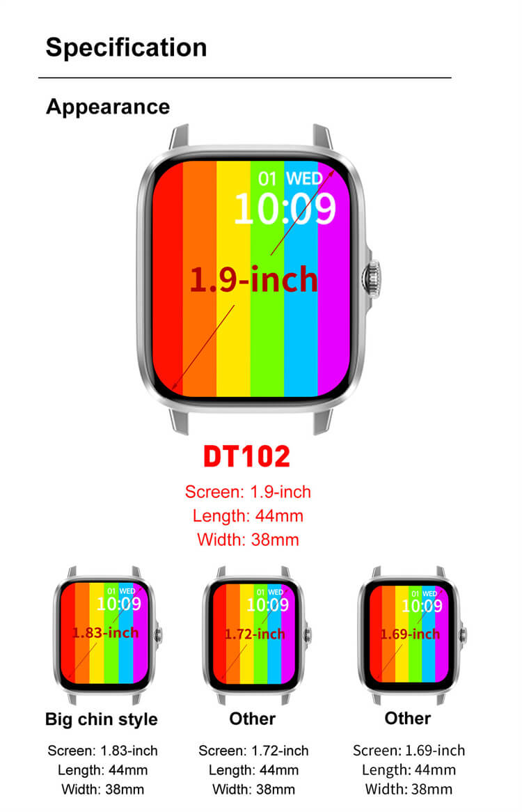 DT102 AI Assistant Sport Reloj Custom  Smart Watch-Shenzhen Shengye Technology Co.,Ltd