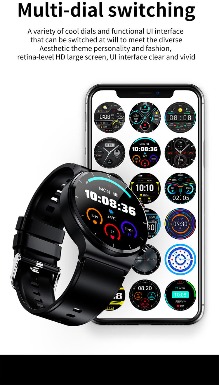 E88 EKG-Blutsauerstoff-Körpertemperaturüberwachung Smartwatch-Shenzhen Shengye Technology Co.,Ltd