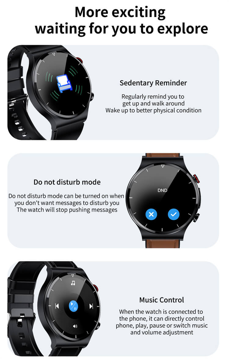 E88 EKG vér-oxigén testhőmérséklet monitorozás Smart Watch-Shenzhen Shengye Technology Co., Ltd.