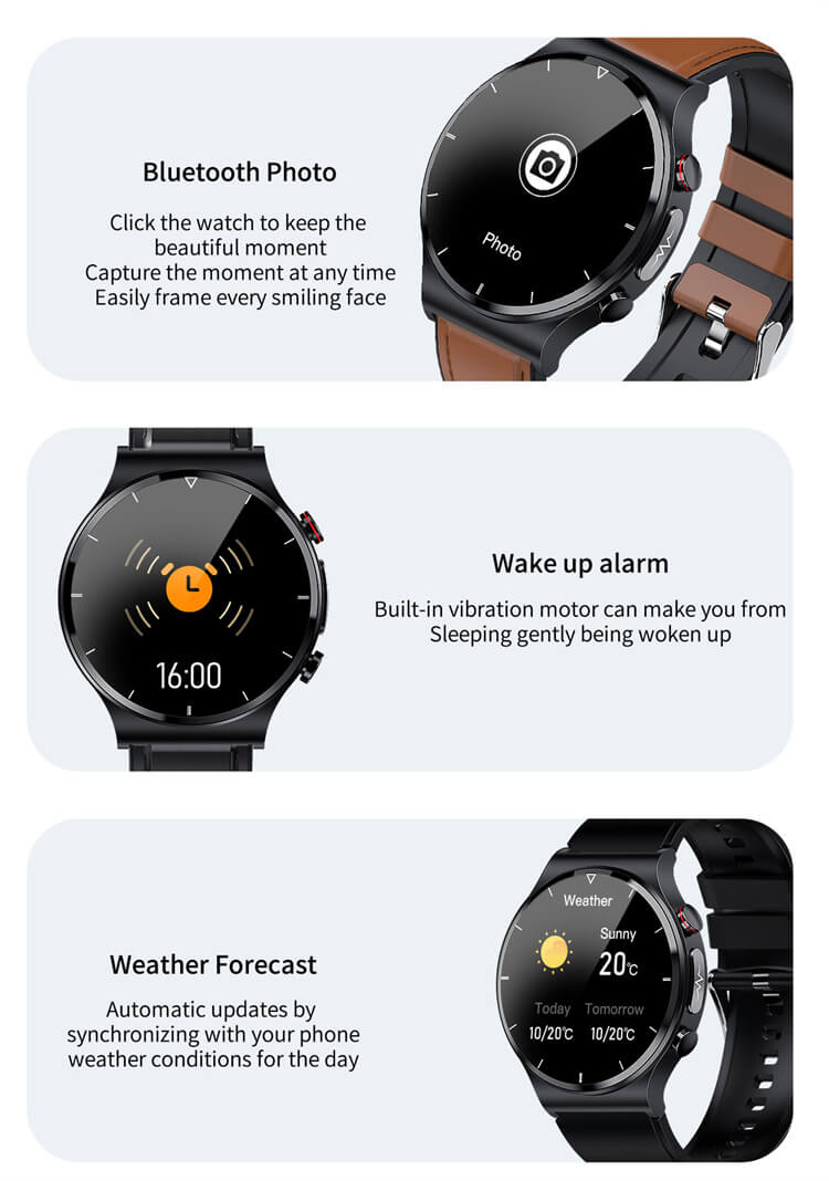 E88 EKG-Blutsauerstoff-Körpertemperaturüberwachung Smartwatch-Shenzhen Shengye Technology Co.,Ltd