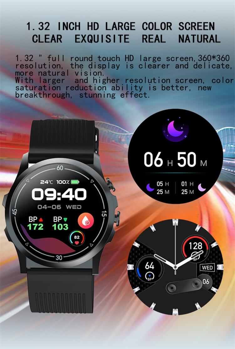 R2 Bomba de aire ECG Presión arterial Fitness portátil OEM Smartwatch-Shenzhen Shengye Technology Co.,Ltd