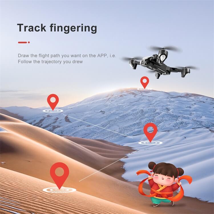 S97 China OEM 15 Minuten Flugzeit Langer Akku Vtol Smart Hover Einfache Steuerung Klappbarer ESC Video 4K HD Dual-Kamera-Kit RC-Drohne-Shenzhen Shengye Technology Co.,Ltd