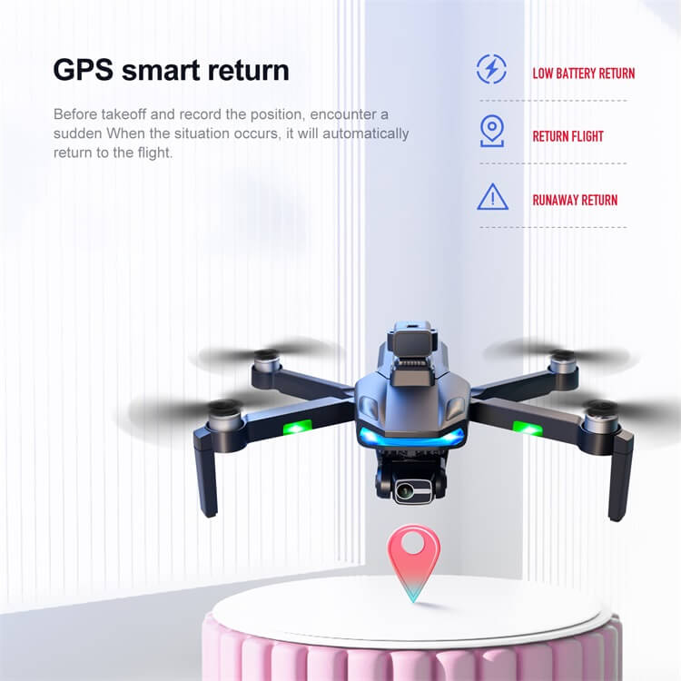 S135 28 Minuten 5G HD-Bildübertragung 8K ESC Dual-Kamera GPS-Rückflug um dreiachsige kardanische Drohne mit bürstenlosem Motor-Shenzhen Shengye Technology Co.,Ltd