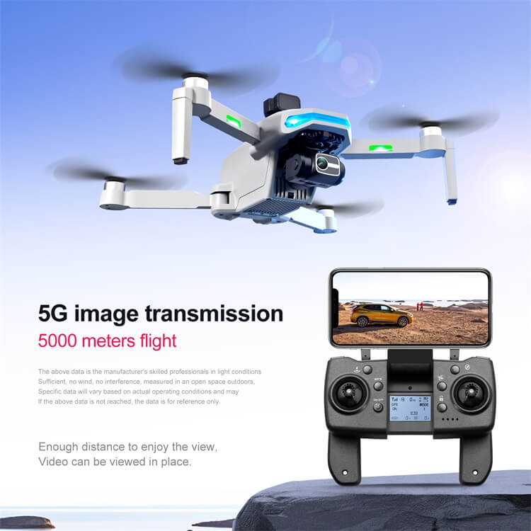 S135 28 minuti Trasmissione di immagini HD 5G 8K ESC Dual Camera GPS Volo di ritorno intorno a tre assi Gimbal motore brushless Drone-Shenzhen Shengye Technology Co.,Ltd