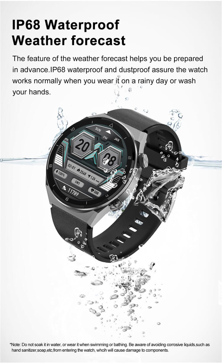DT3 Pro Max Factory Customize 1,45-Zoll-Smartwatch mit rundem Bildschirm OEM Custom Wearable Devices-Shenzhen Shengye Technology Co., Ltd