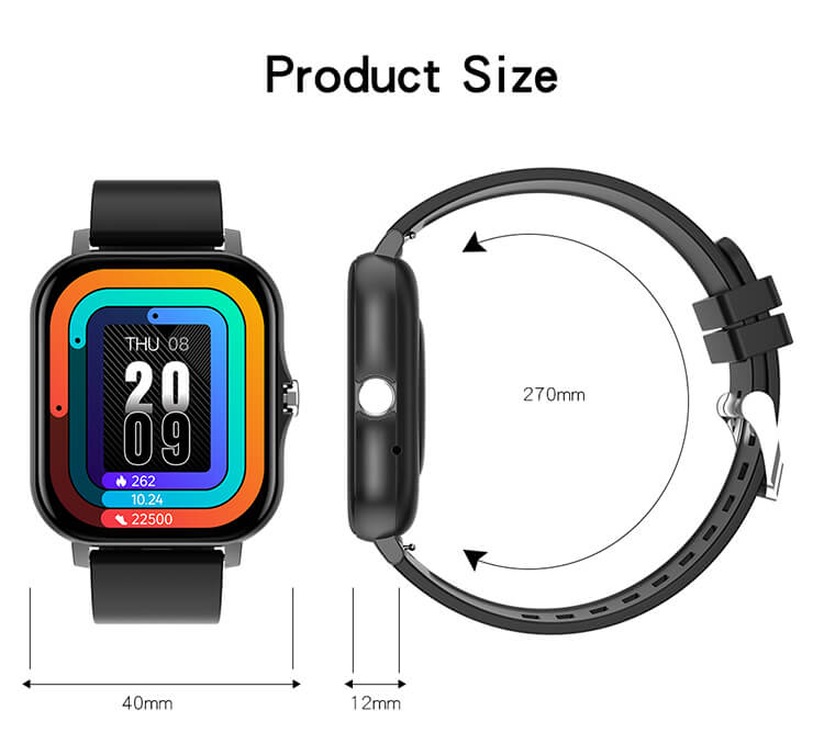 Q13 China Großhändler 1,70 Zoll Touch Custom Dial Smartwatch BT5.0 Call Smart Watch-Shenzhen Shengye Technology Co.,Ltd