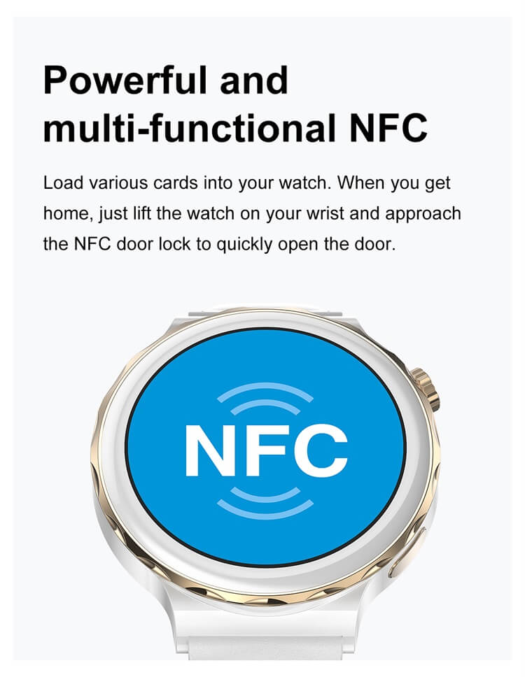 HK43 Fabricante Personalizar Lady Fashion Classic NFC Smartwatch-Shenzhen Shengye Technology Co.,Ltd