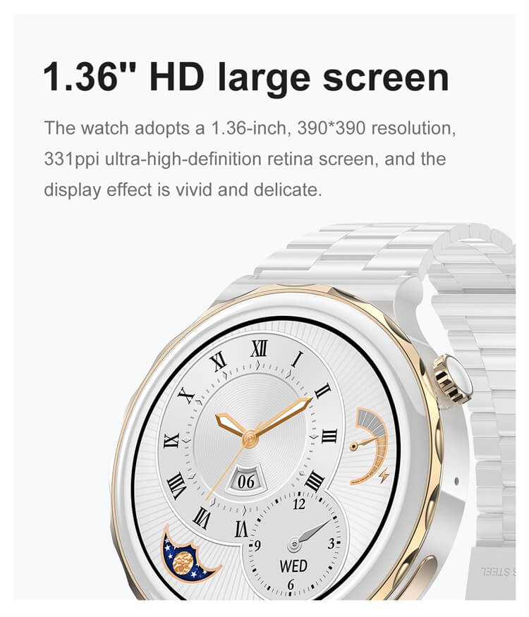 HK43 Fabricante Personalizar Lady Fashion Classic NFC Smartwatch-Shenzhen Shengye Technology Co.,Ltd