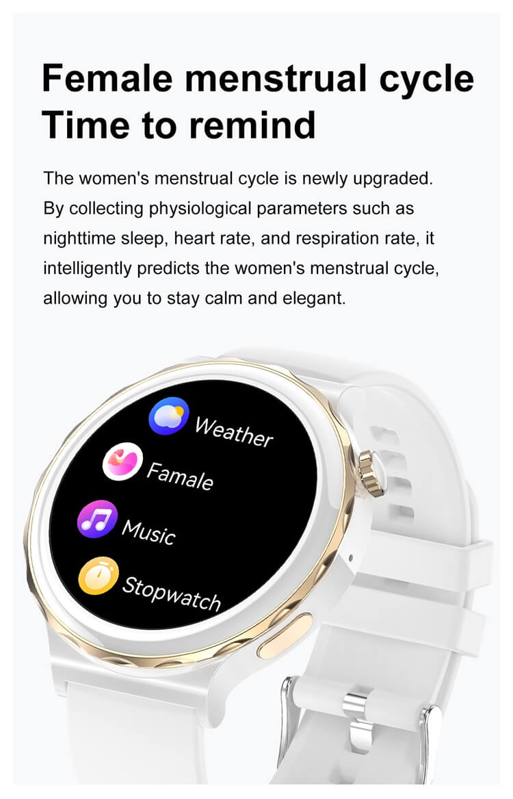 HK43 Fabricante Personalizar Lady Fashion Classic NFC Smartwatch-Shenzhen Shengye Technology Co.,Ltd