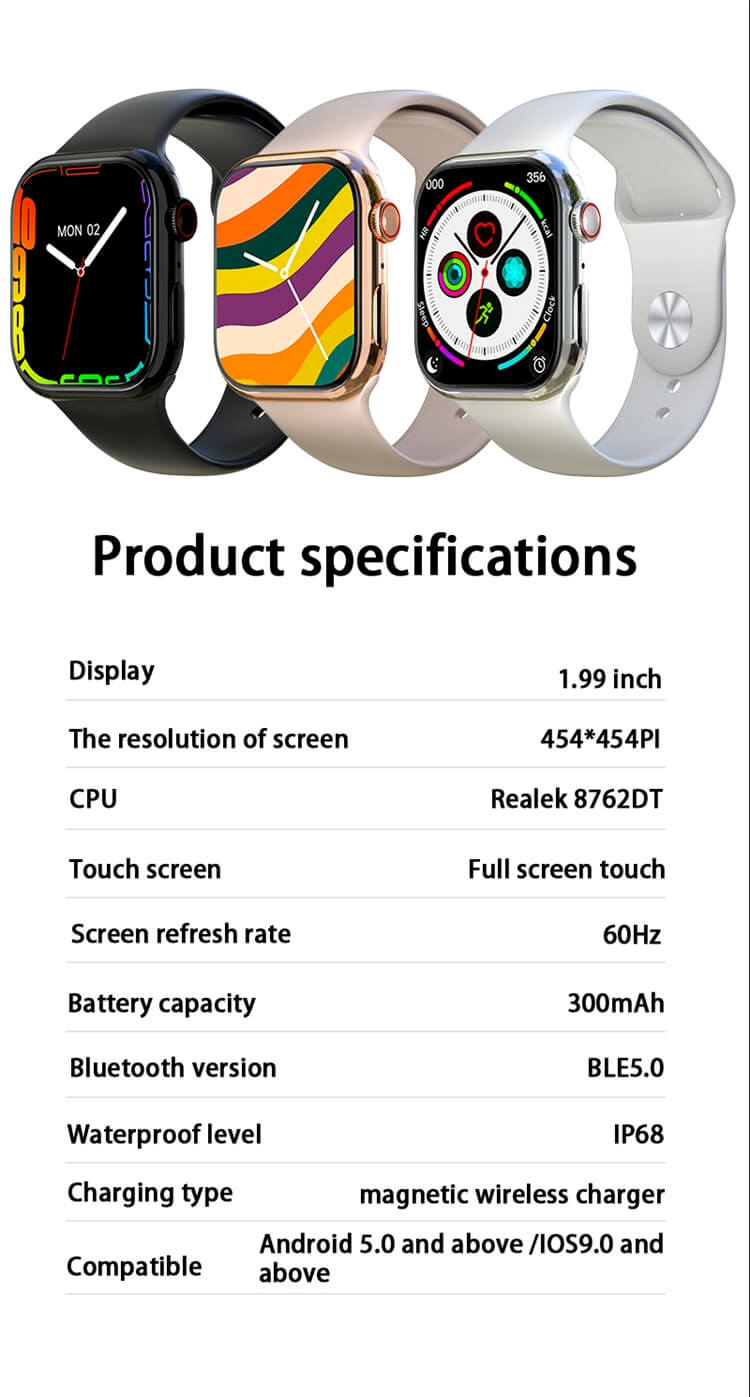 Reloj inteligente iW8 OEM ODM-Shenzhen Shengye Technology Co., Ltd