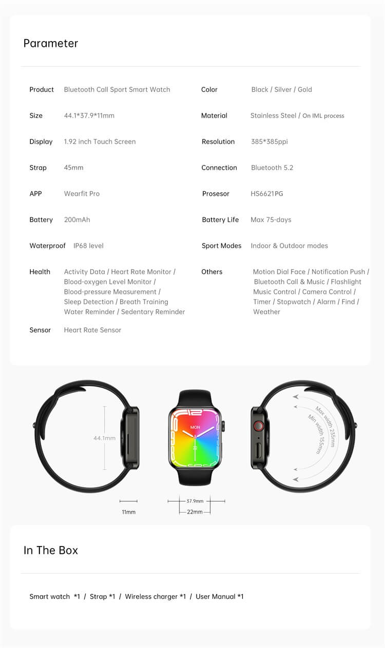 N76 Pro Max Smart Watch Gyártó ODM-Shenzhen Shengye Technology Co., Ltd.