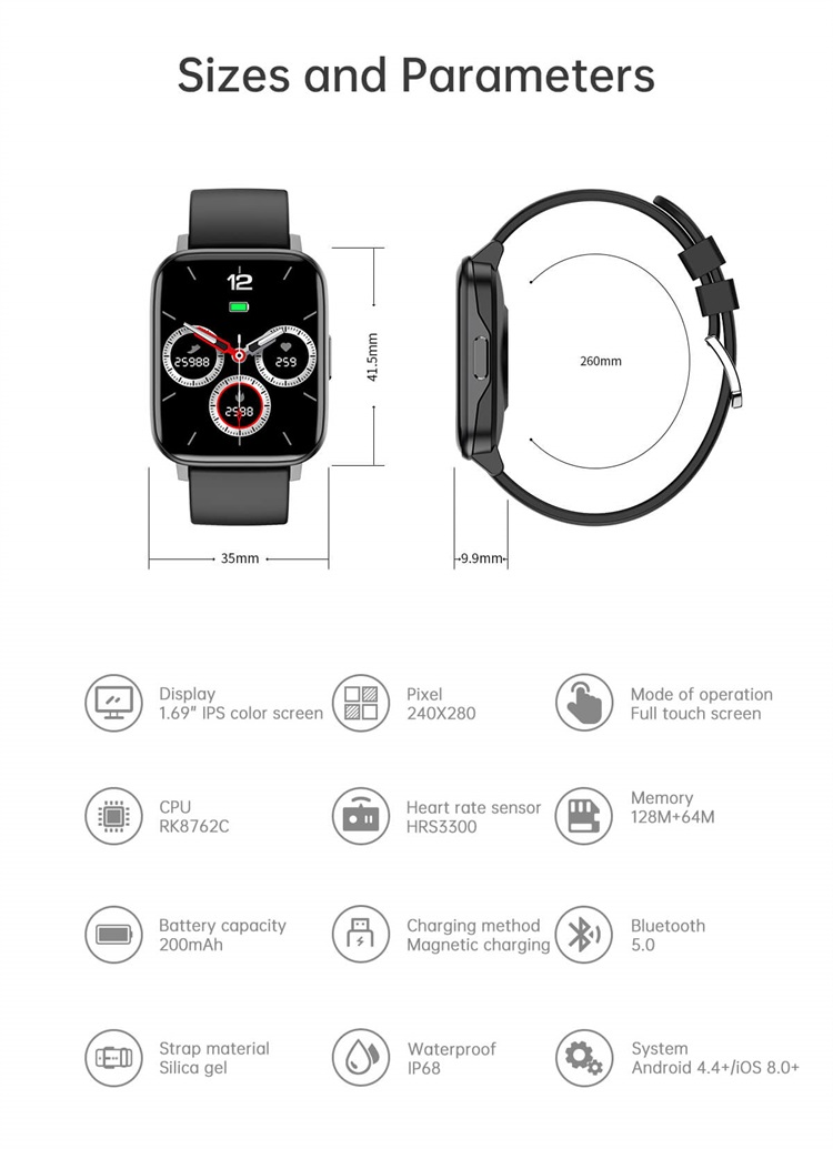 GW24 Hurtowy dostawca online Android Smartwatch-Shenzhen Shengye Technology Co.,Ltd