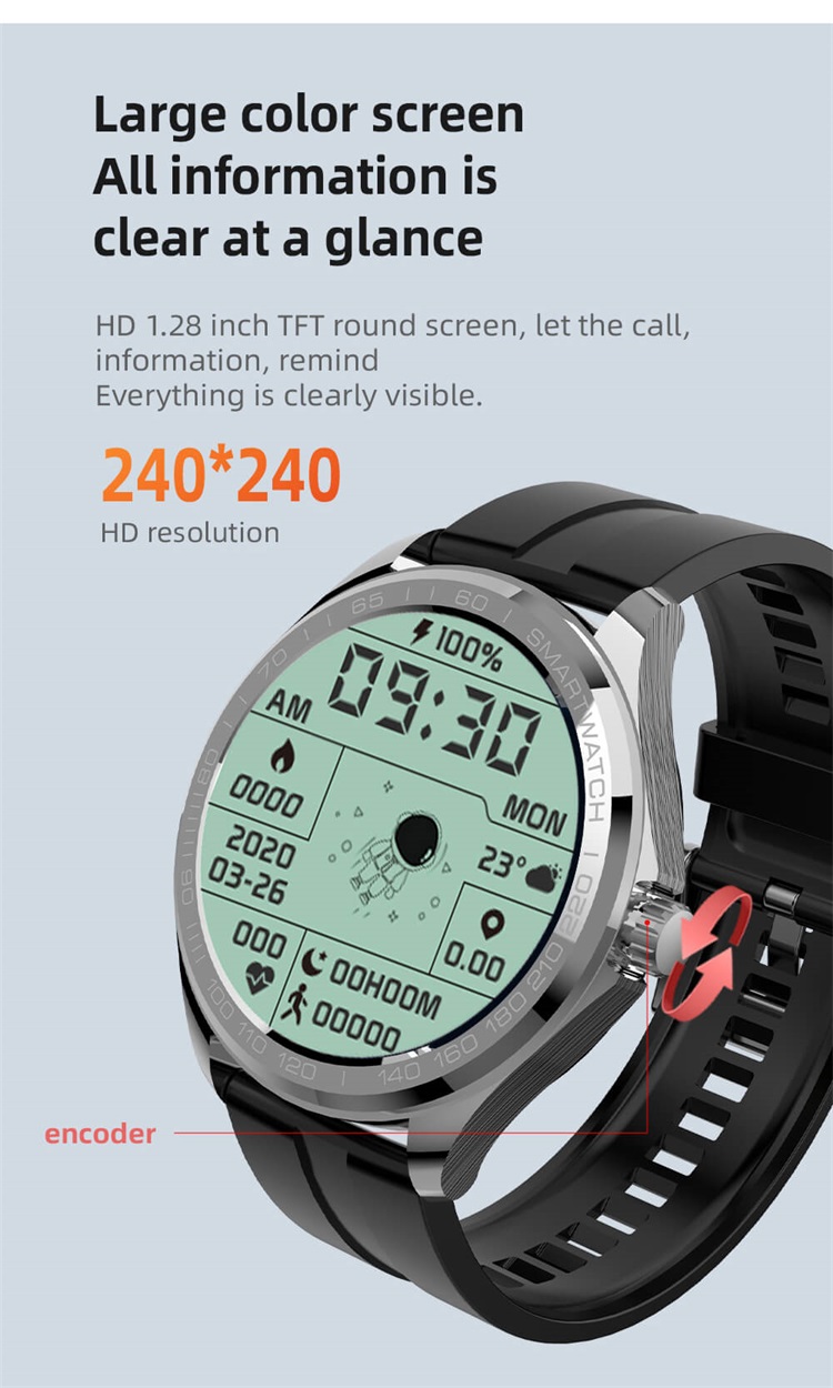 GW33 Round Screen Fashion Smart Watch Factory OEM-Shenzhen Shengye Technology Co.,Ltd