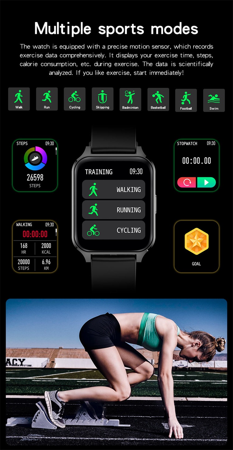 GW38 Pro IPS Screen Ture Color Screen Theme Customize Dail Smart Watch-Shenzhen Shengye Technology Co.,Ltd