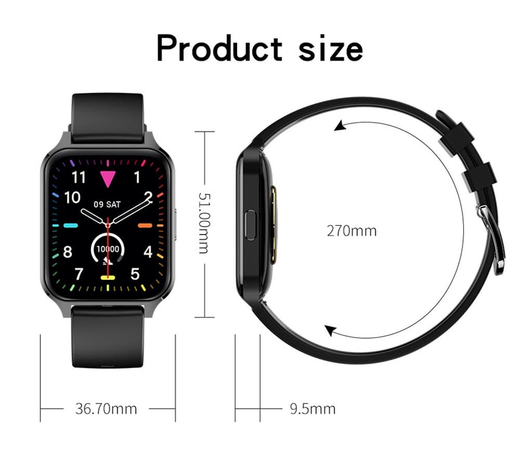 GW38 Pro IPS экран Тема цветного экрана Настройка Dail Smart Watch-Shenzhen Shengye Technology Co.,Ltd