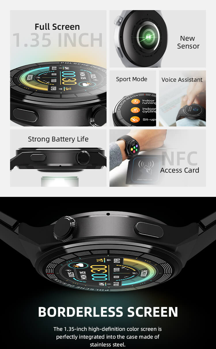 HW3 Max Multifunctional NFC Wireless Charging Smart Watch Supplier-Shenzhen Shengye Technology Co.,Ltd