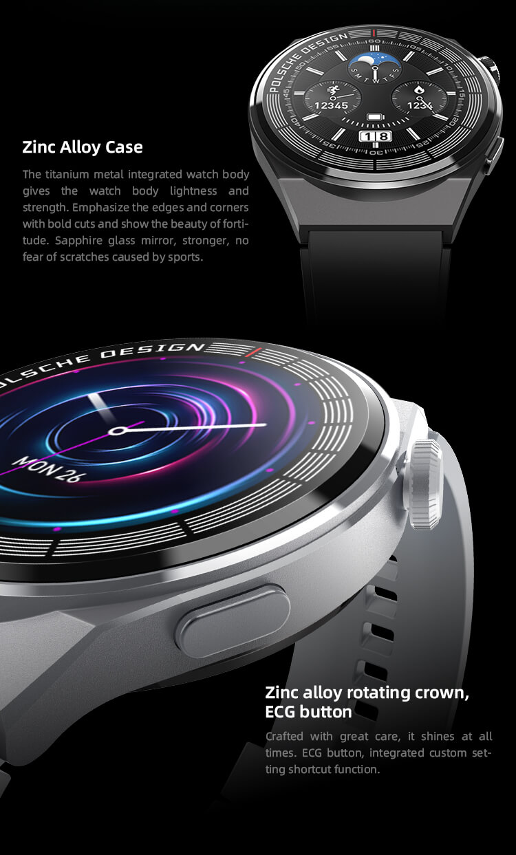 HW3 Max multifunctionele NFC draadloos opladen smartwatch leverancier-Shenzhen Shengye Technology Co., Ltd