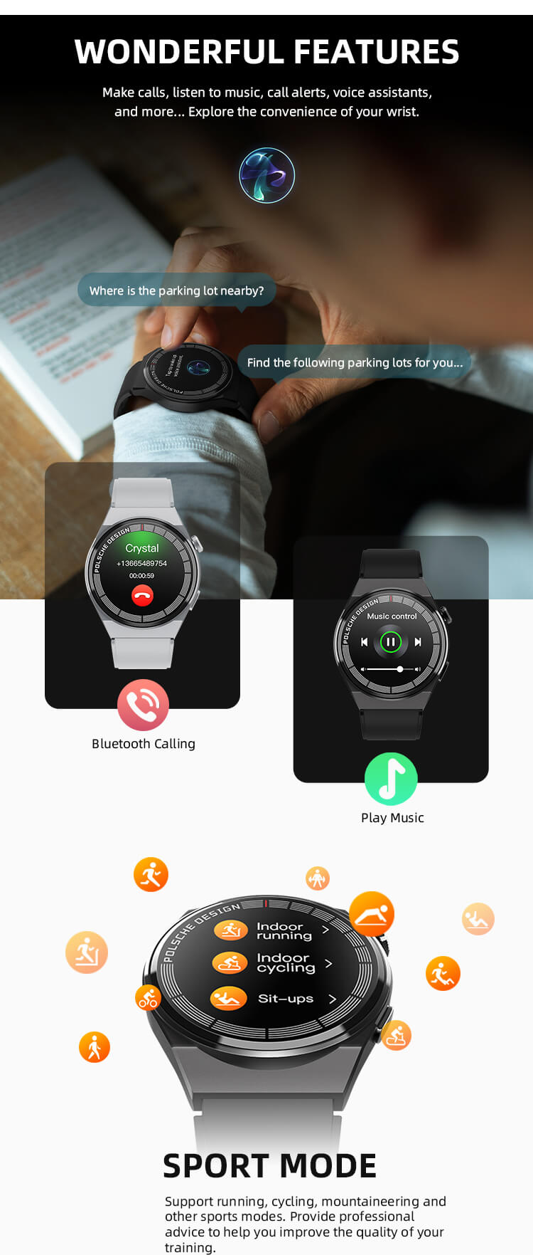 HW3 Max Multifunctional NFC Wireless Charging Smart Watch Supplier-Shenzhen Shengye Technology Co.,Ltd