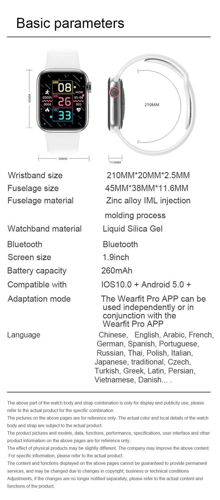 GS7 Max Smart Watch-fabriek OEM ODM-Shenzhen Shengye Technology Co., Ltd