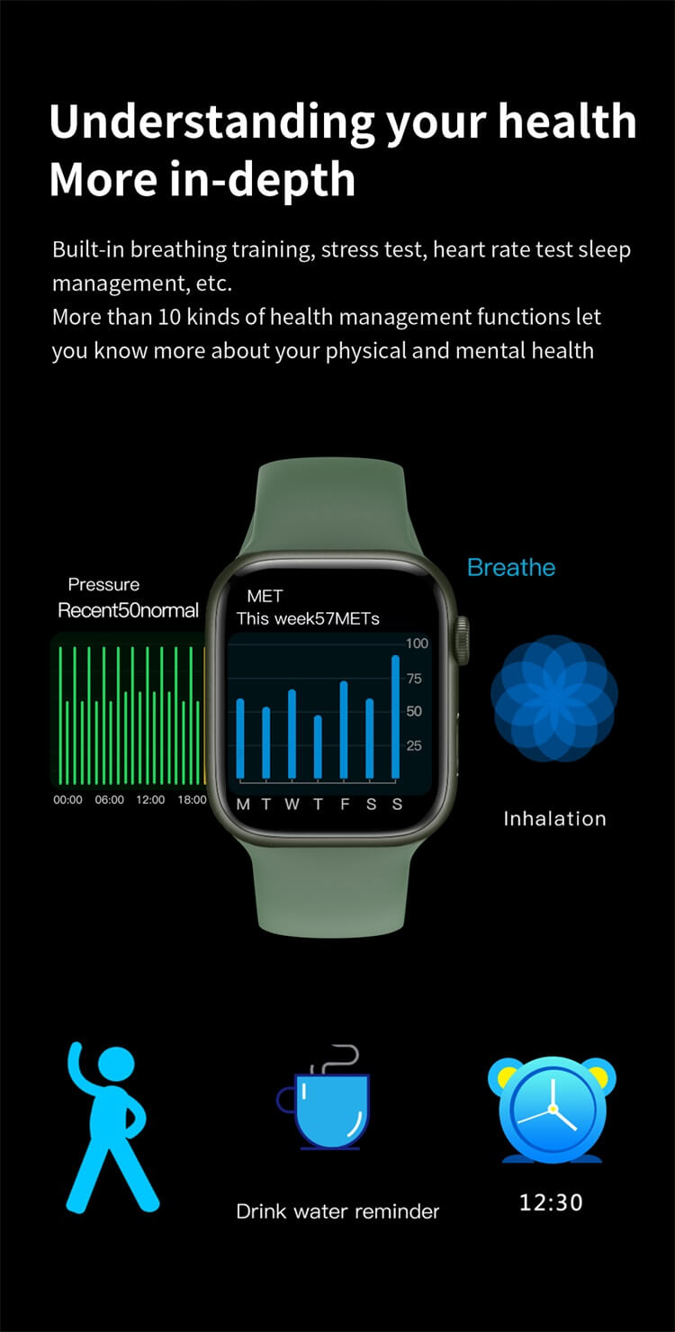 Distributore di orologi intelligenti all'ingrosso iWO7 Pro-Shenzhen Shengye Technology Co., Ltd