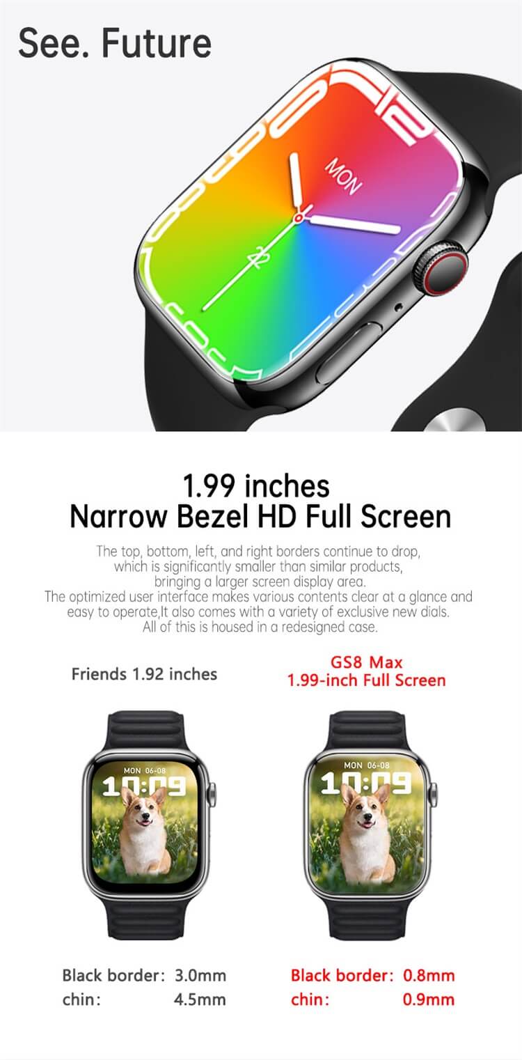 Reloj inteligente GS8 Max-Shenzhen Shengye Technology Co.,Ltd