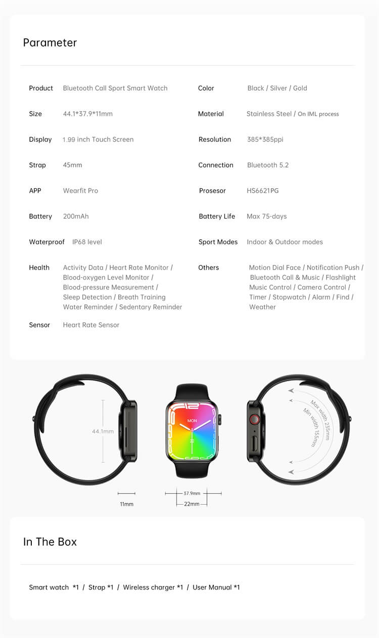 N8 Max Wearable Cevices Smart Watch OEM ODM-Shenzhen Shengye Technology Co.,Ltd