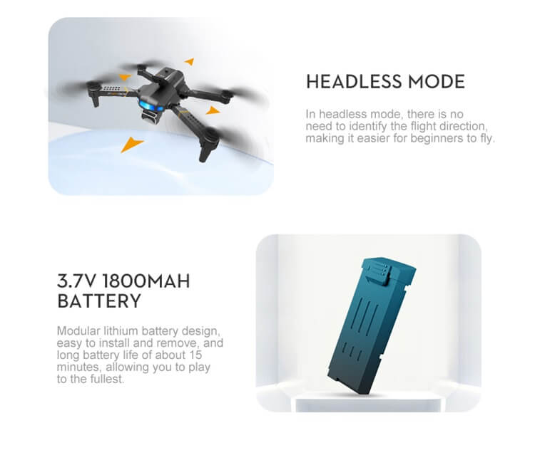 KY609 Drone 12 minutos Tiempo de duración de vuelo 1800 mAh Duración de la batería HD Cámara dual Mini Cheap VTOL RC 4K Drone-Shenzhen Shengye Technology Co.,Ltd