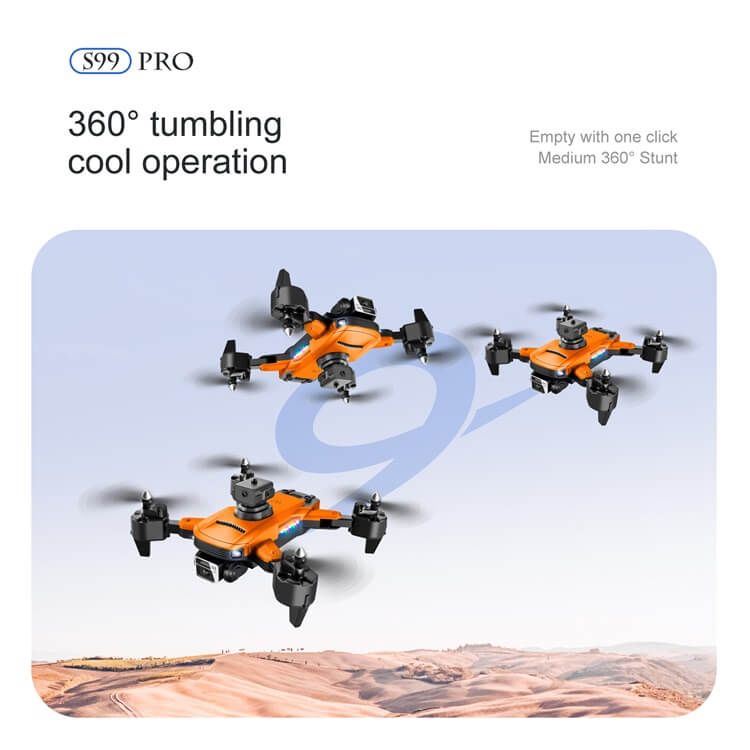 S99 Drones de la mejor calidad Pequeño Mini plegable de largo alcance RC Control de distancia de vuelo Motor Wifi HD 4K Cámara de video Drone-Shenzhen Shengye Technology Co., Ltd