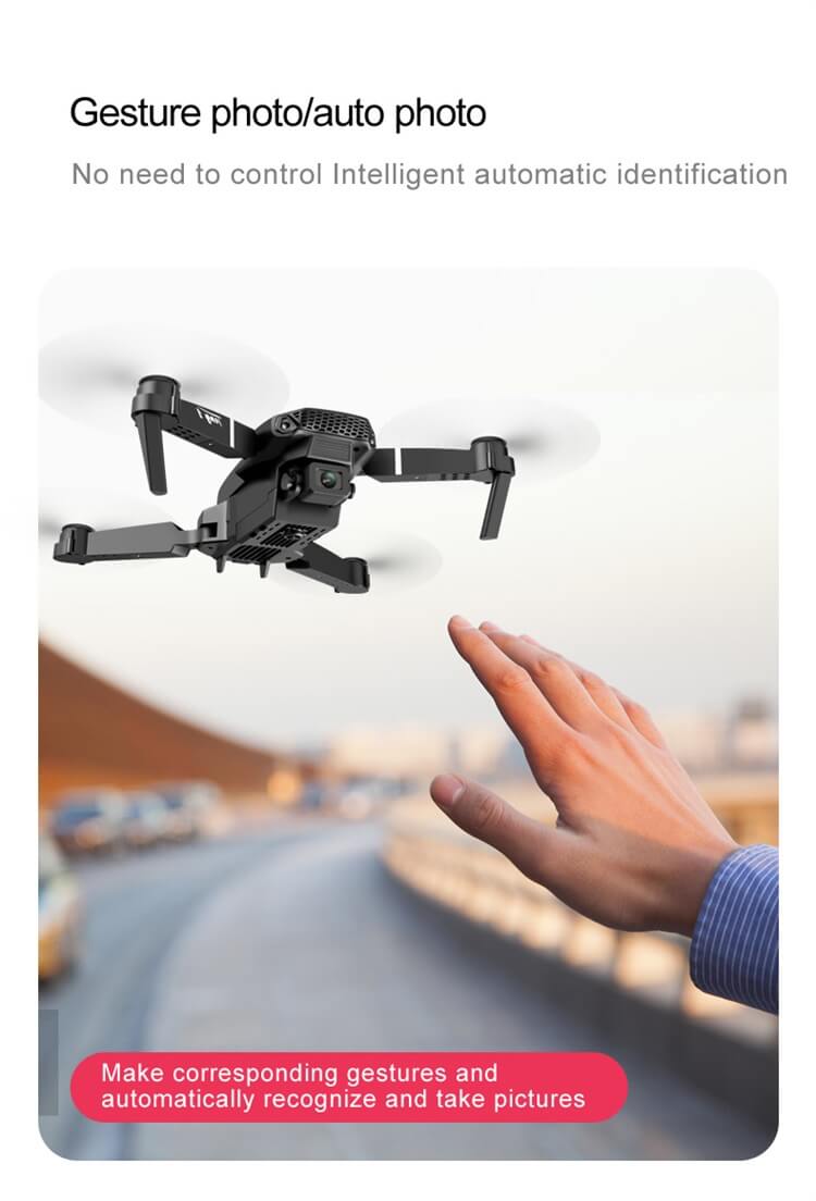 E88 Pro 13 minutos Batería voladora Largo alcance 4K Cámara dual Portátil Pequeño plegable RC Drone-Shenzhen Shengye Technology Co.,Ltd