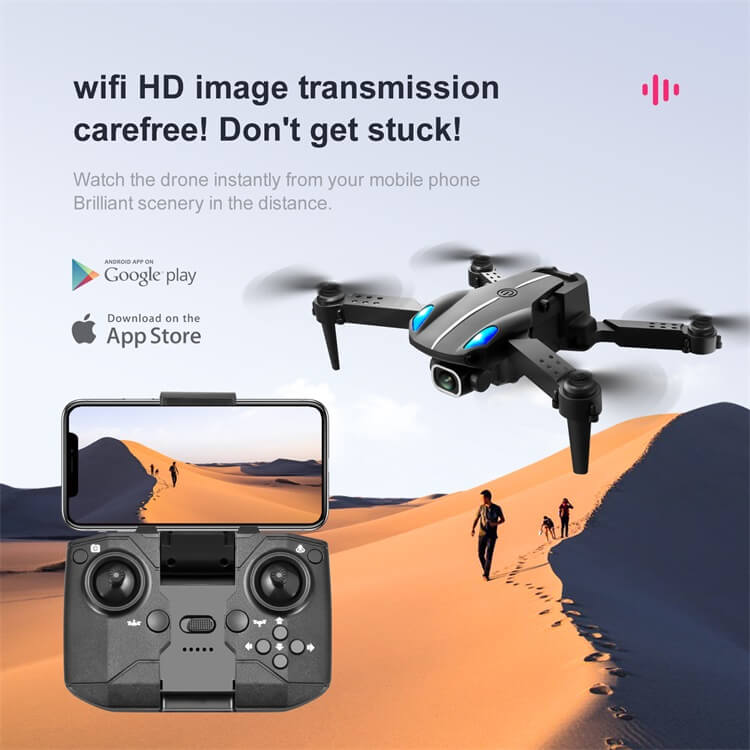 KY907 Mini droni Piccolo pieghevole a lungo raggio RC Motore di controllo della distanza di volo Wifi Videocamera HD 4K Drone-Shenzhen Shengye Technology Co.,Ltd