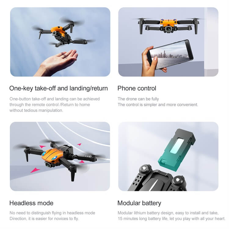 KY907 Mini Drones Petit Pliable Longue Portée RC Contrôle De Distance De Vol Moteur Wifi HD 4K Caméra Vidéo Drone-Shenzhen Shengye Technology Co., Ltd