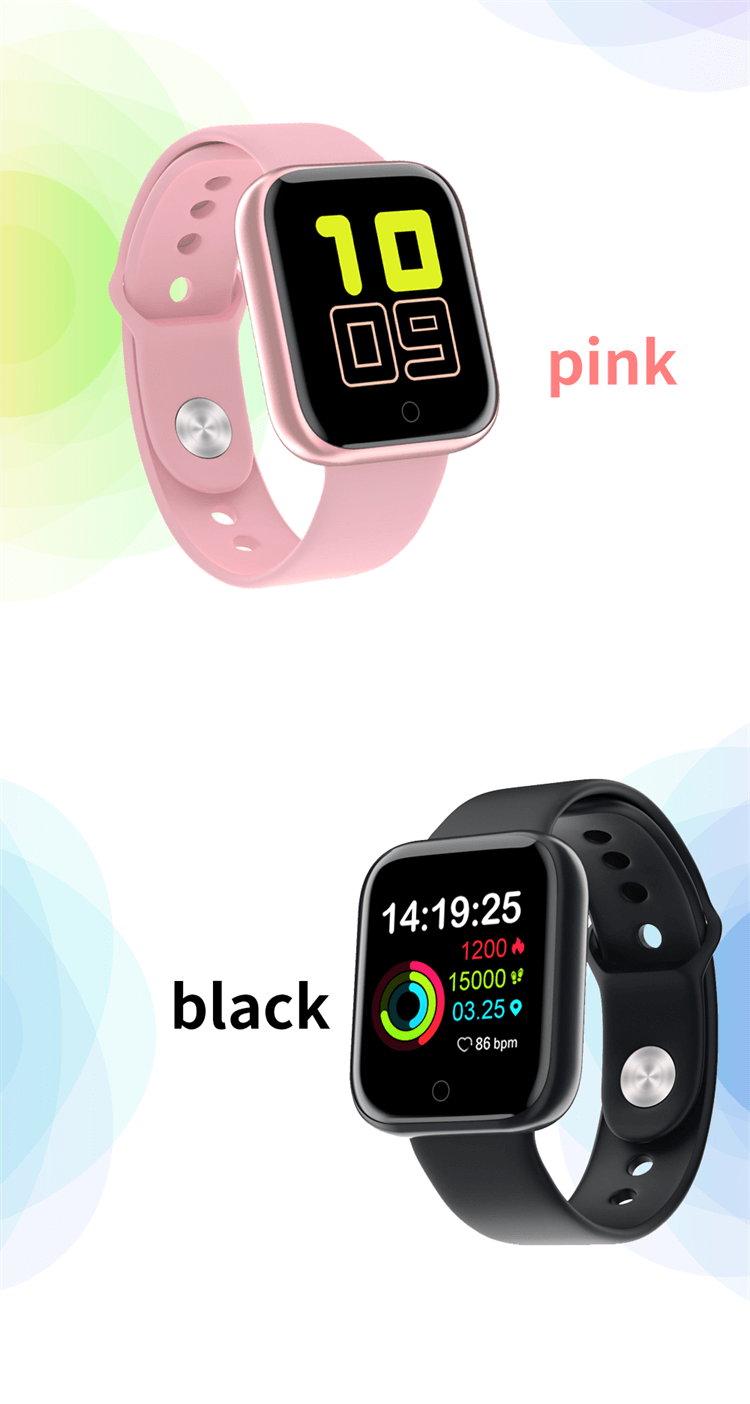 Y68 D20 Ucuz Fiyat Smartwatch 1.44 İnç Renkli Bant Akıllı Saat Akıllı Saat-Shenzhen Shengye Technology Co.,Ltd