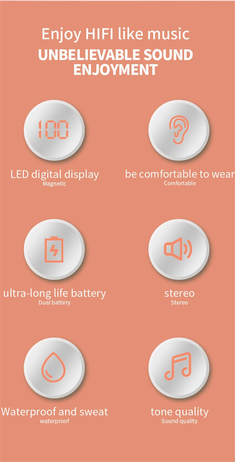 XG02 Affichage LED numérique à vente chaude Fournisseur d'écouteurs sans fil TWS-Shenzhen Shengye Technology Co., Ltd