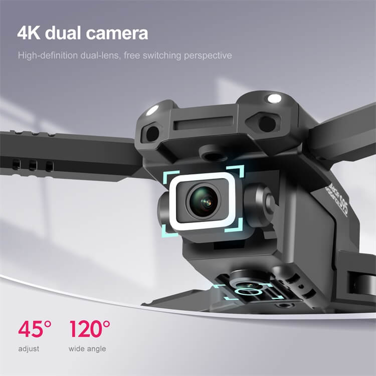 S95 Mini Body Drone 10 Minutes Flight Time Dual 4K Camera Gravity Sensor Light Weight Three Side Obstacle Avoidance Drone-Shenzhen Shengye Technology Co.,Ltd