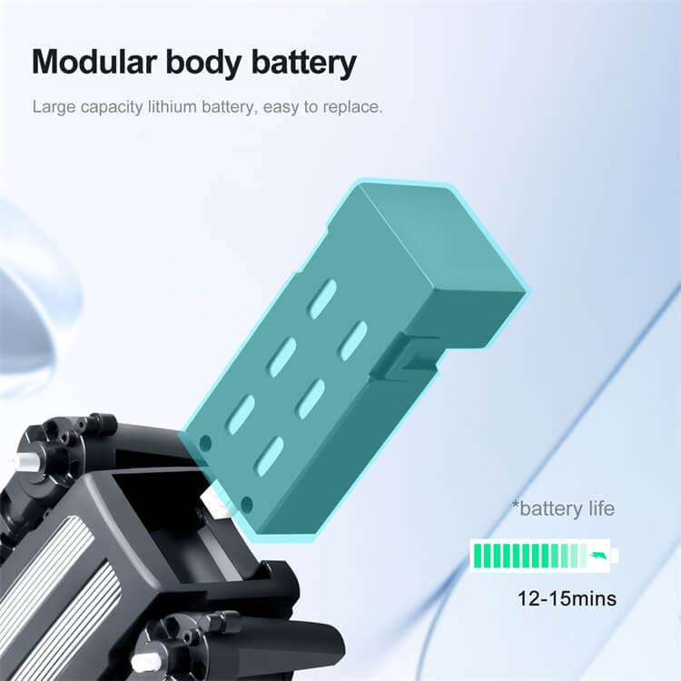 S95 Mini Body Drone, 10 perc repülési idő, kettős 4K kamera gravitációs érzékelő, könnyű súly, három oldalsó akadályelkerülő drone-Shenzhen Shengye Technology Co., Ltd.