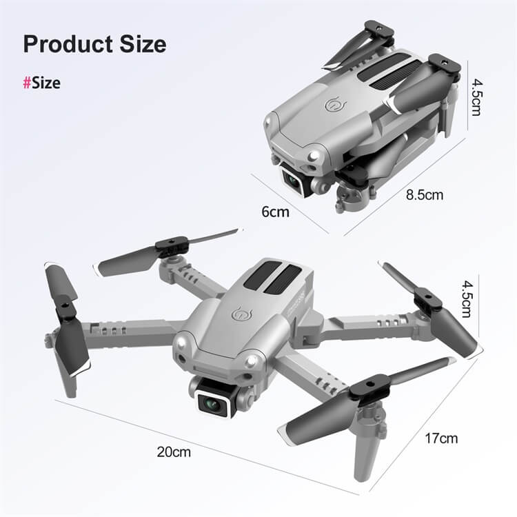 S95 Mini Body Drone 10 Minutes Flight Time Dual 4K Camera Gravity Sensor Light Weight Three Side Obstacle Avoidance Drone-Shenzhen Shengye Technology Co.,Ltd