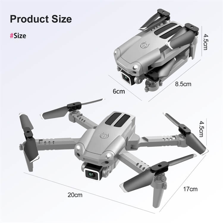 S95 Mini Body Drone, 10 perc repülési idő, kettős 4K kamera gravitációs érzékelő, könnyű súly, három oldalsó akadályelkerülő drone-Shenzhen Shengye Technology Co., Ltd.