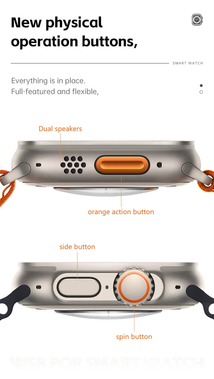 Inteligentny zegarek z aplikacją WS8 Ultra RDFit-Shenzhen Shengye Technology Co., Ltd