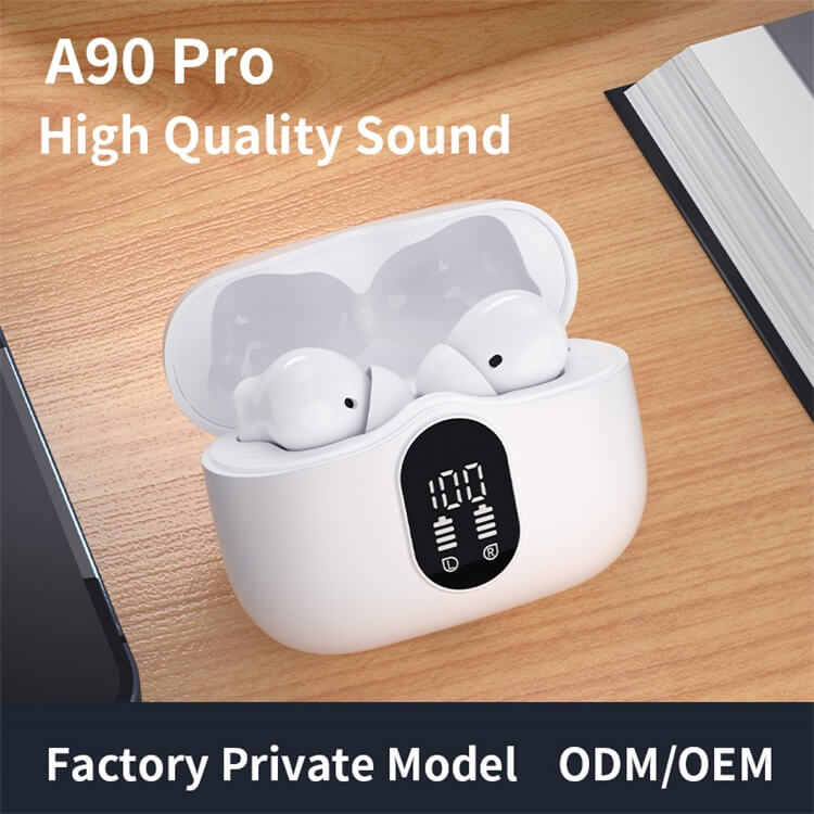 Auriculares A90 Pro LED Power Display BT 5.3 Auriculares inalámbricos True  TWS - Shenzhen Shengye Technology Co., Ltd