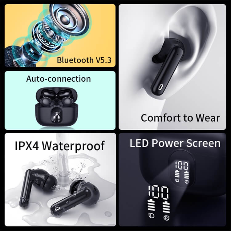  Auriculares estéreo PRO compatibles con tu Samsung Galaxy A90  con botones de micrófono integrados manos libres + audio transparente de  titanio digital nítido (USB-C/PD) : Electrónica