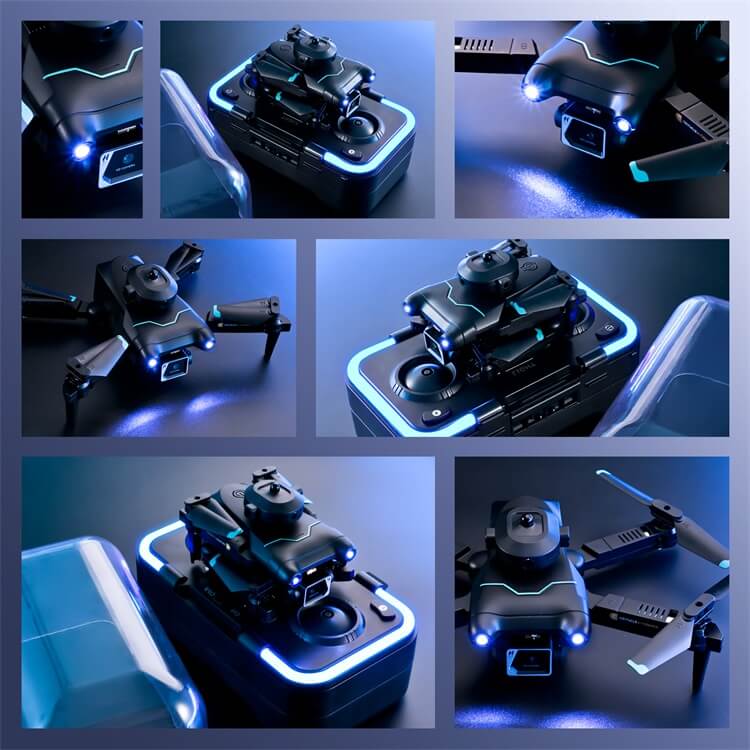 S96 Mini Drone Fold Portátil 4K Cámara dual 10 minutos Tiempo de vuelo Luz Control remoto Almacenamiento integrado Wifi RC Drone-Shenzhen Shengye Technology Co.,Ltd