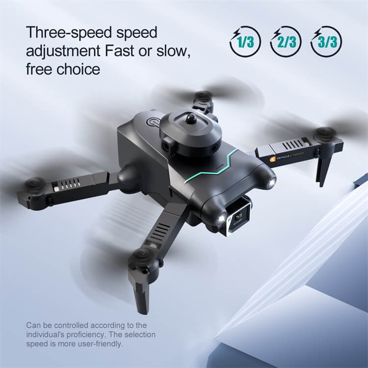 S96 Mini Drone Fold Portable Camera kép 4K Thời gian bay 10 phút Ánh sáng Điều khiển từ xa Lưu trữ tích hợp Wifi RC Drone-Shengye Technology Co.,Ltd