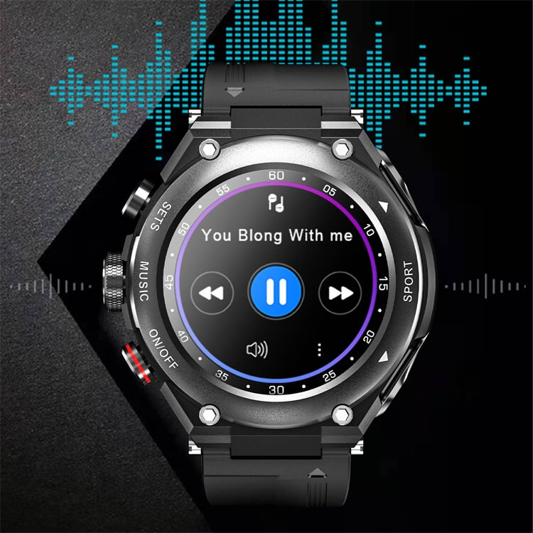 Έξυπνο ρολόι T92 με ακουστικά Ακουστικά Bluetooth Smartwatch με Speaker Tracker Μουσική παρακολούθηση καρδιακών παλμών Sports Watch-Shenzhen Shengye Technology Co.,Ltd