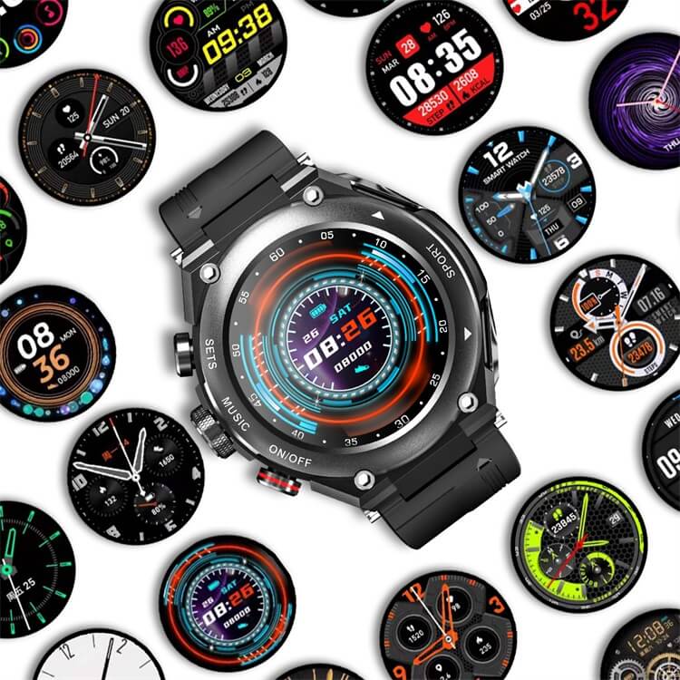 T92 Smartwatch mit Ohrhörern, Bluetooth-Headset, Smartwatch mit Lautsprecher, Tracker, Musik, Herzfrequenzmesser, Sportuhr – Shenzhen Shengye Technology Co., Ltd