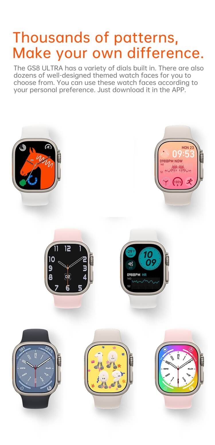 GS8 Ultra Smart Watch Series 8-Shenzhen Shengye Technology Co., Ltd