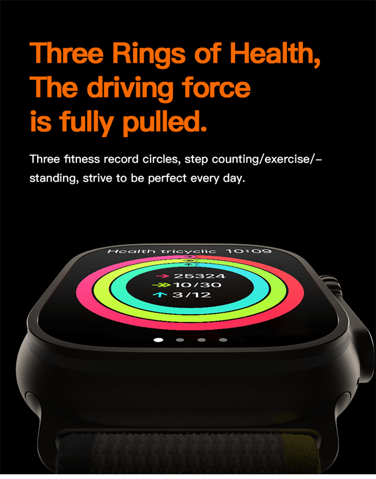 T800 Ultra Smart Watch Series 8 Large Full Screen Display Long Standby Time Fast Charging-Shenzhen Shengye Technology Co.,Ltd