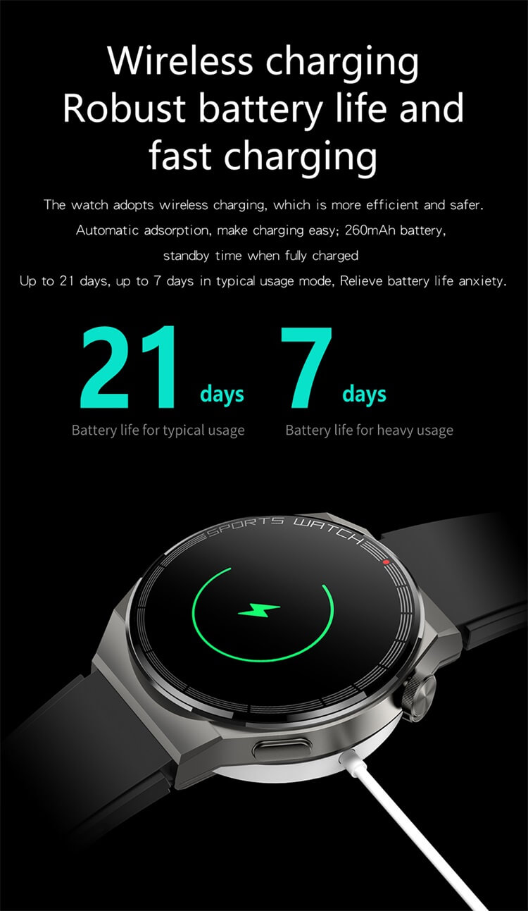 KT62 mince et léger appel BT chargement sans fil 5 menus assistant vocal AI une vie saine commence au poignet montre intelligente-Shenzhen Shengye Technology Co., Ltd