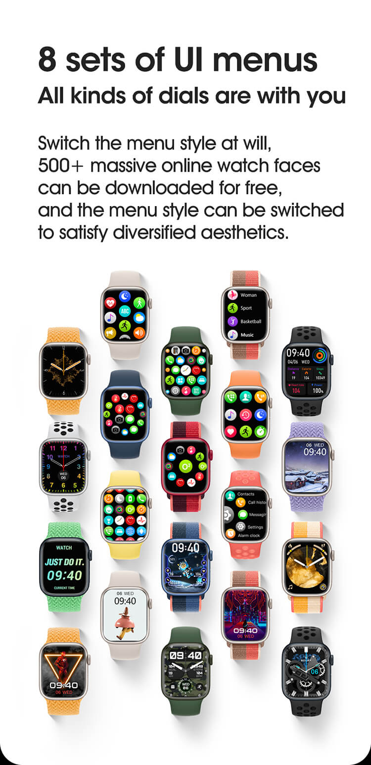Série de montres intelligentes W28 Pro 8-Shenzhen Shengye Technology Co., Ltd