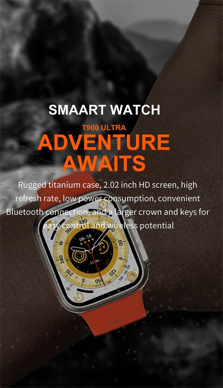 T900 Ultra S Smart Watch High Defidelity Sound Quality Waterproof Effection Outdoor Sports Watch-Shenzhen Shengye Technology Co.,Ltd
