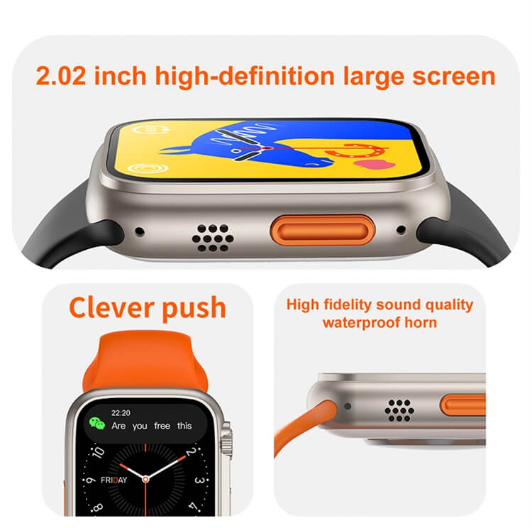 T900 Ultra S Smart Watch High Defidelity hangminőség, vízálló hatású kültéri sportóra-Shenzhen Shengye Technology Co., Ltd.